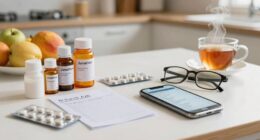review parent s medication schedule