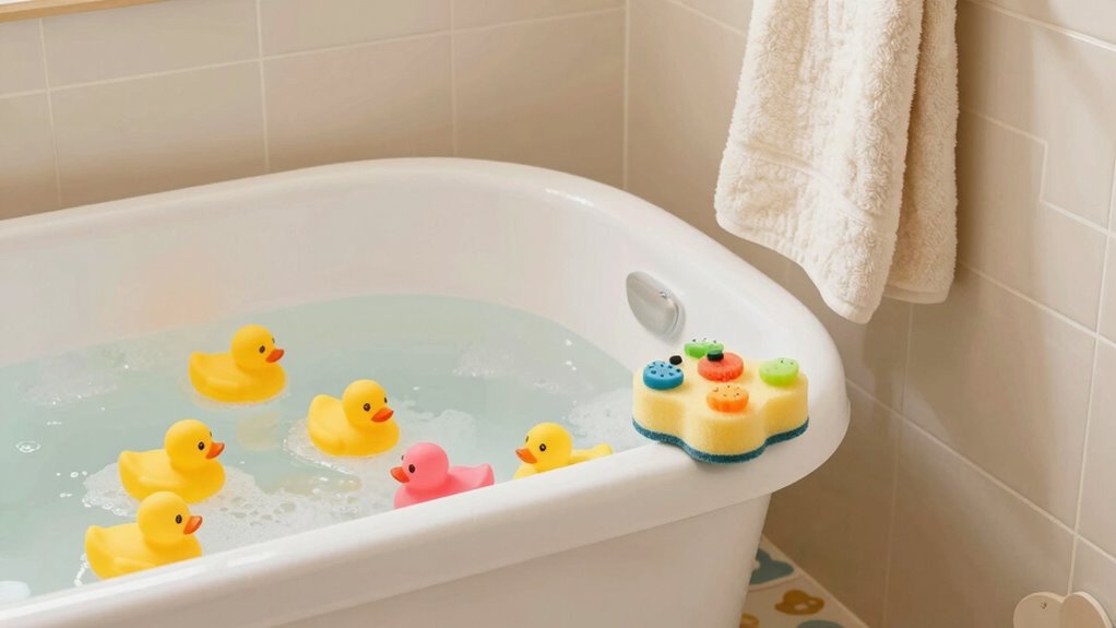 safe warm well lit bath