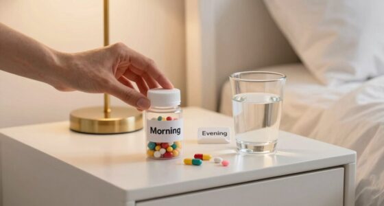 separate doses with reminders
