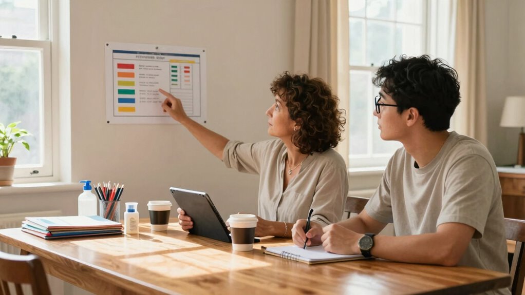 sharing family care responsibilities