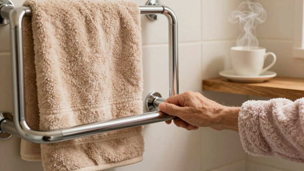 stay warm during bathing