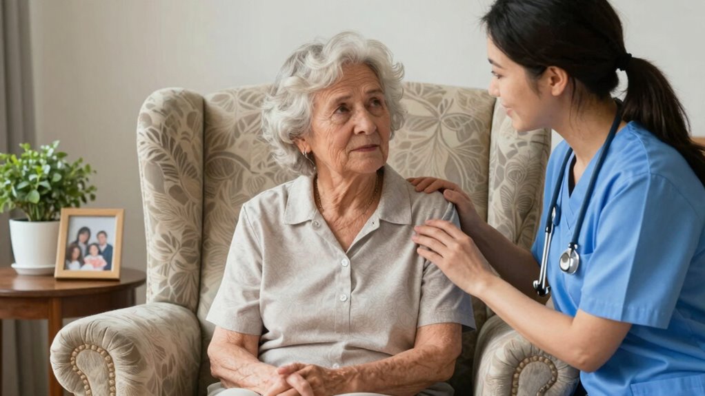 supporting emotional fall recovery