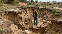 Effects of water erosion after 50 years