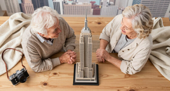 Couple On Empire State Building