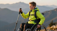 Paraplegic boy doing Three Peaks Challenge meets Catherine