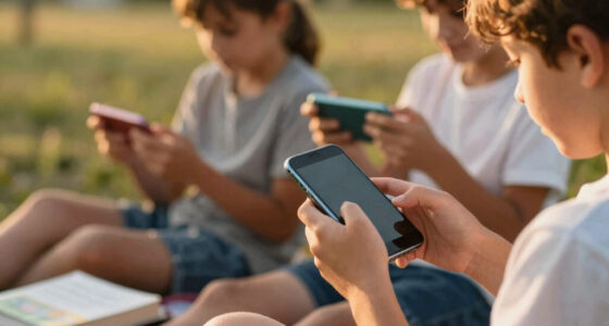 The kids with phones are alright