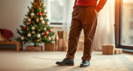 LETAOTAO Men's Elastic Waist Pants for Holiday Gatherings