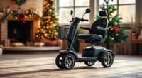 Vive 4 Wheel Mobility Scooter: A Holiday Evening Out